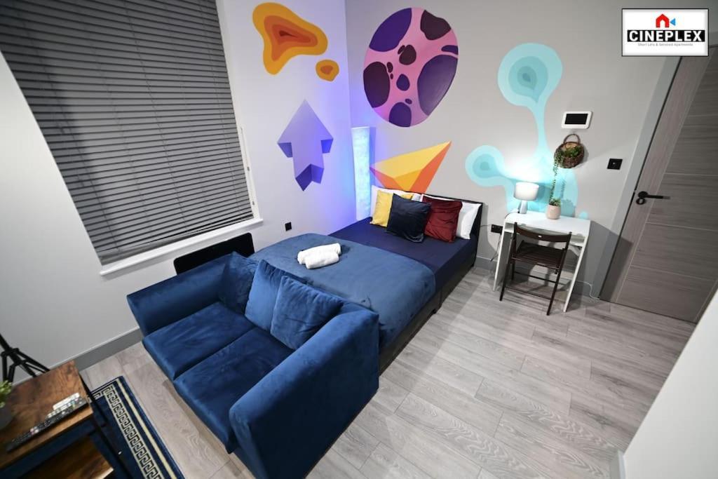 Cheerful 1bed Studio Flat With Netflix And Wi-fi By Cineplex Short Lets & Serviced * Londra